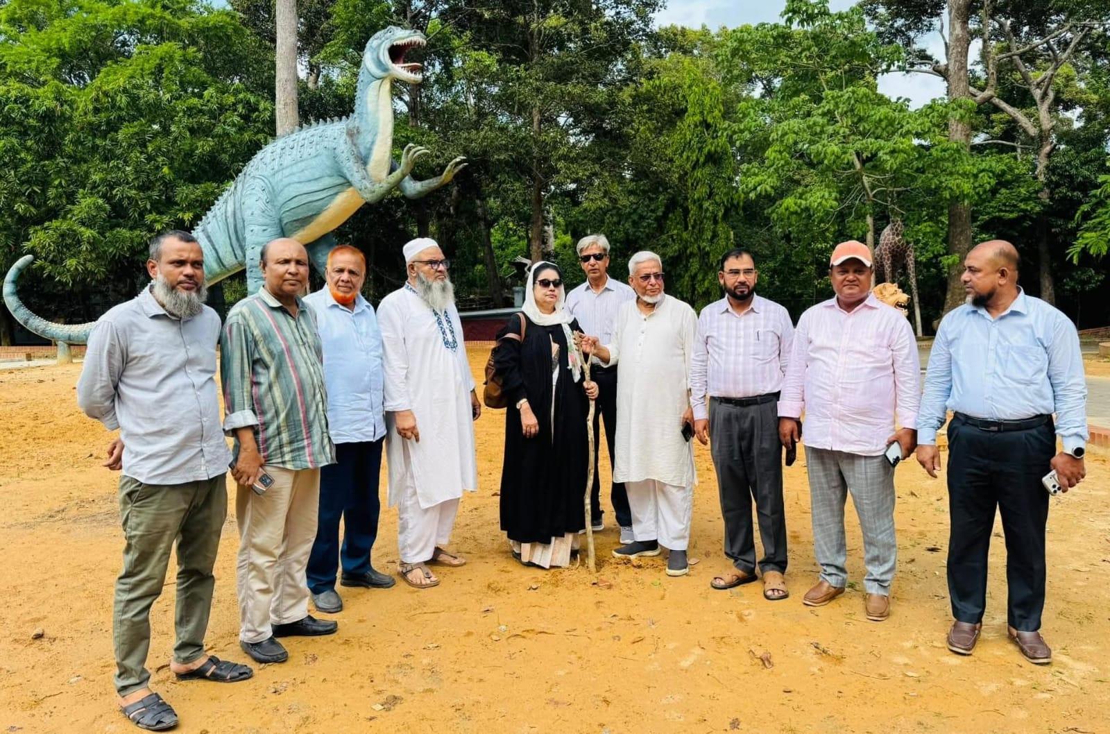 প্রধানমন্ত্রী তারেক রহমানের ডুলাহাজারা সাফারী পার্ক পরিদর্শন কার্যক্রমের প্রস্তুতি পরিদর্শনে জেলা বিএনপি